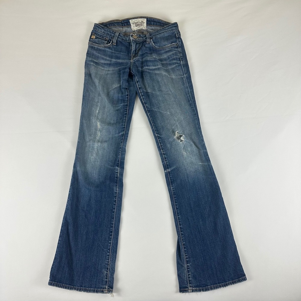Big Star Women's Flare Jeans – Medium Blue Wash
